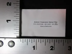 AMAT 1120-01086 OPT   FLTR BP 253.7NM CTR 2NM BW