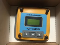 AMAT 1220-01015 FLOW 4-20MA, +GF+ SIGNET FLOW TRANSMITTER 3-8512 