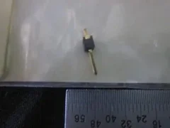 AMAT 1260-01037 STRIP TERM .025 SQ 1 PIN .10CTR GLD SGL