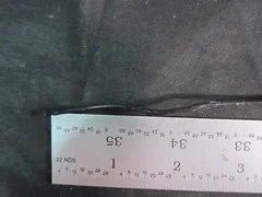 AMAT 1390-01332 WIRE,STD 166A BLK UL300 (SOLD BY FOOT)