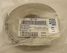 AMAT 1390-01554 Copper Wire Braid 7AWG 1&quot; Flat Tinned 45 Feet