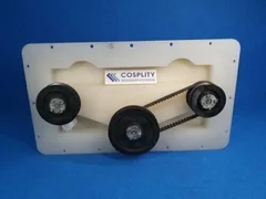 AMAT 3-ROLLER ASSEMBLY BRUSH MODULE ENHANCEMENT FROM 300MM REFLEXION