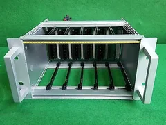 AMAT 3200-01071 RACK ASSY, HALF RACK 1/8 , TOP RACK WITH BACKPLANE PCB , USED