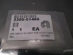 AMAT 3300-01466 GSKT VCR 1/4 SST CONTC, 3320-01163, 109101