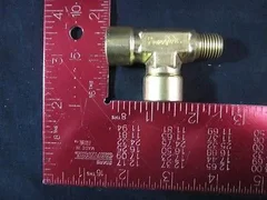 AMAT 3300-01717 Fitting Pipe TEE 1/4FP 1/4MP BRS Street