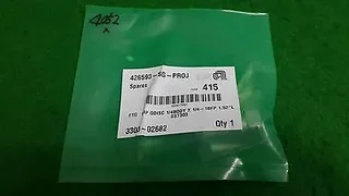 AMAT 3300-02682 FTG NIP QDISC 1/4BODY X 1/4-18FP 1.52"L SST303 , NEW