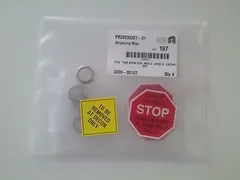 AMAT 3300-05197 FTG TBG SPCR CLR .56ID X .81OD X .132THK SST, LOT 4, NEW