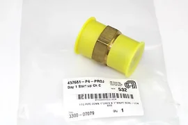 AMAT 3300-07079 FTG PIPE CONN 1" ORFS X 1 MNPT SEAL-LOK BRS