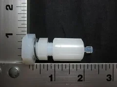 AMAT 3300-07118 FTG ASSY 1/4&quot; STRAIGHT CONN X 1/4&quot; PARFLARE W/CAP