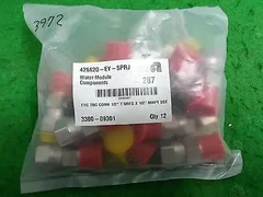 AMAT 3300-09301 FTG TBG CONN 1/2" T ORFS X 1/2" MNPT , NEW