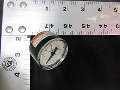 AMAT 3310-01025 GAUGE RGLTR 0-60PSIG 1/8NPT X 1-1/2&quot;D BACK-MT STL