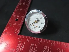AMAT 3310-01079 Pressure Gauge, Range: 30 PSI 1-1/2 Connection: 1/8 ANPT CBM 1 1