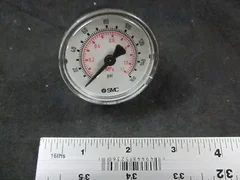 AMAT 3310-01104 GAUGE PRESS 0-160PSI 1/4MPT