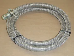AMAT 3400-01109 CTI 8081608 Pressurized cryogenic Helium  Pump Hose 20 Feet Long