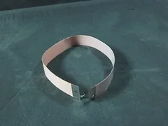 AMAT 3420-01034 Insul GND Strap, 0.187&quot; Dia. Holes with 10 SC