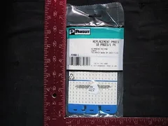 AMAT 3460-01081 wire marker 10 Page Pack REFILLVIN Cloth, 45 Markers Per Page, L