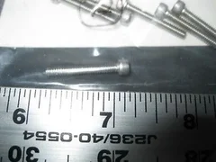 AMAT 3690-01182 SCR CAP SKT HD 6-32 X 1L HEX SKT SST