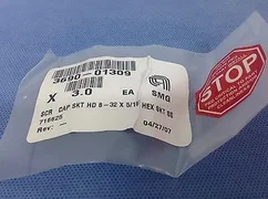 AMAT 3690-01309 SCR CAP SKT HD 8-32X5/16L HEX SKT SS