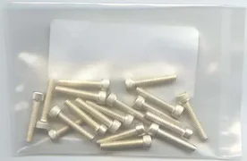 AMAT 3690-02157 SCR CAP SKT HD 8-32 X 7/8&quot;L SST Silver-PLT (Pack of 18)