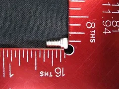 AMAT 3690-02944 SCR CAP SKT HD 4-40 X 1/4L HEX SKT SST SLVR-PLT PKG 5