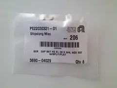 AMAT 3690-04029 SCR CAP SKT HD 8-32 X 3/4L HEX SST, LOT 8, NEW