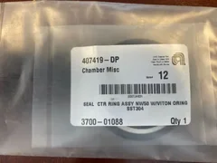 AMAT 3700-01088 Seal CTR Ring Assembly NW50, W/Viton O-Ring, SST304, 452212