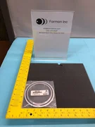 AMAT 3700-01351 SEAL CTR RING ASSY NW100 W/ ORING SST, 174775