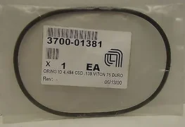 AMAT 3700-01381 ORING ID 4.484 CSD .139 VITON 75 DURO Applied Materials