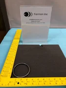 AMAT 3700-01610 SEAL STD HLCL LIP 3" ID, FURON 250-337-3307, 175645