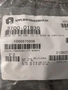 AMAT 3700-01830 O-Ring Chemraz SC520 90Duro White, ID .987 CSD .103, 451440