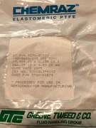 AMAT 3700-01874 ORING ID 10.484 CSD .139 CHEMRAZ SC520 90 DURO WHT