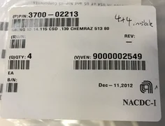 AMAT 3700-02213 O-RING