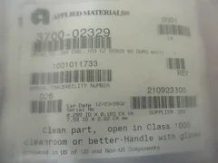 AMAT 3700-02329 Chemraz 520 O-Ring .299 CSD .103 CZ 90 Duro White seal, 413194