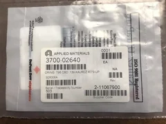AMAT 3700-02640 KALREZ ULTRA PURE .796 CSD .139 4079UP K#211 AS568A DUPONT ORING