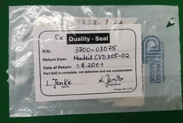 AMAT 3700-03075 ORING ID .165 CSD .075 CHEMRAZ SC513 80D, NEW