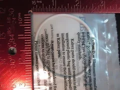 AMAT 3700-03492 ORING ID 2.425 CSD .103 KALREZ SAHRRA8575 74DURO WHT