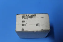 AMAT 3870-00570 VALVE RELIEF 0-200 PSI SET 100 PSI 1/2 MPTX - OEM NEW