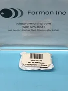 AMAT 3870-00777 Valve, Manual Stopcock, 1/4 Turn, 161765