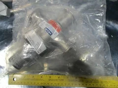 AMAT 3870-01212 Norcal Isolation valve, 3 way TEE KF 40, rebuilt, 105764