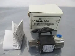 AMAT 3870-01288 2-Way Solenoid Valve, NO24, VDC, 1/4 NPT, Parker, 424492