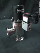 AMAT 3870-01441 Valve Vacuum Bellows AIR-ACT Open SPRG-CLOSE RTANG 1.5OD NW40 SS