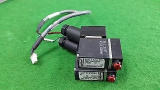 AMAT 3870-03073 VALVE ASSY SOL 3/2WAY 2MMORF 6106 W/2506 LOT OF 2 , USED