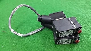 AMAT 3870-03073 VALVE ASSY SOL 3/2WAY 2MMORF 6106 W/2506 LOT OF 2 , USED