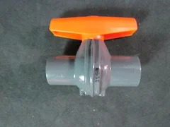 AMAT 3870-90213 Ball Valve, 1/2BSP, UPVC, DN15 PVC-U, 230 PSI, 1"