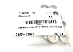 AMAT 3880-01027 WSHR LKG SPLIT #5/16 .125WX .078THK SST 