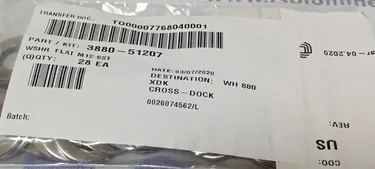 AMAT 3880-51207 Washer Flat M12 SST Applied Materials lot of 28 New