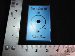 AMAT 3930-00033 CNTRL AC MOTOR VARIABLE SPEED 6A 240VAC