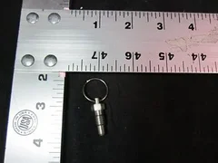 AMAT 4040-00005 PLNGR SPR HAND-RETRACT PULL-RING .75-3LB 3/8-16X.82L SST