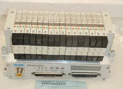 AMAT 4060-00012 Manifold Assy Pneumatic 16 Station SMC NP420-DN1 DeviceNet