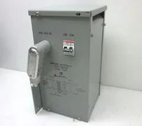 AMAT 7347 0227-06385 3kVA Isolation Transformer Pri208 Sec120 Applied Materials